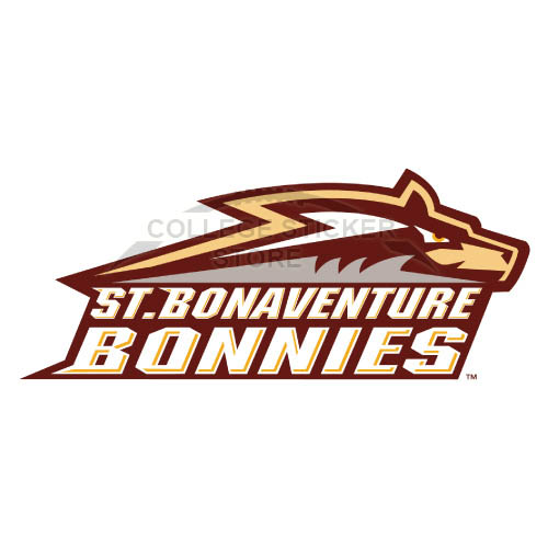 Homemade St. Bonaventure Bonnies Iron-on Transfers (Wall Stickers)NO.6324